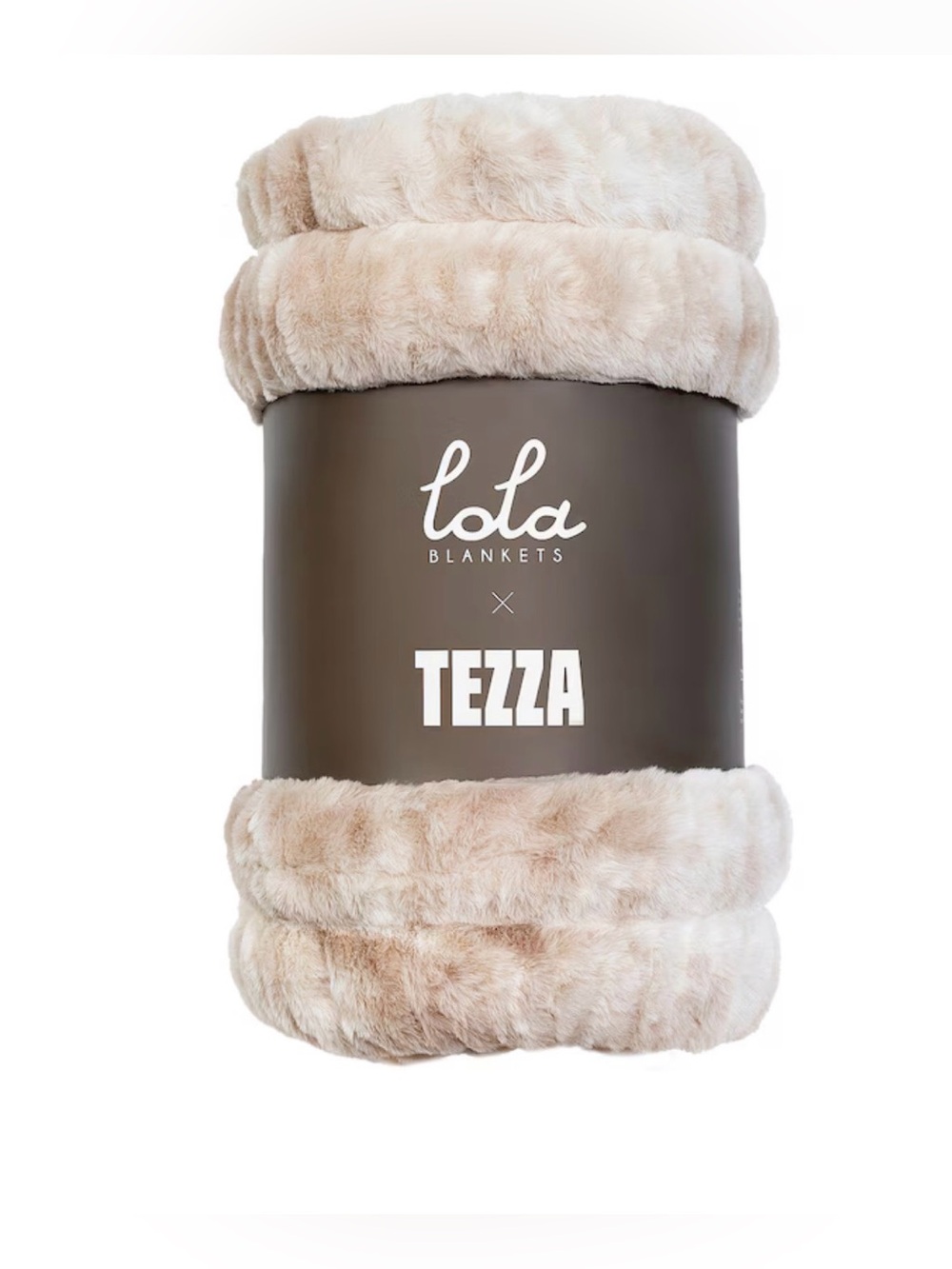 Lola Blankets x TEZZA in Coco Butter (NWT) - Picture 2 of 11